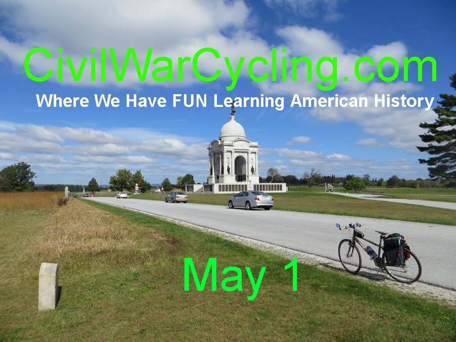 Civil War Cycling is LIVE