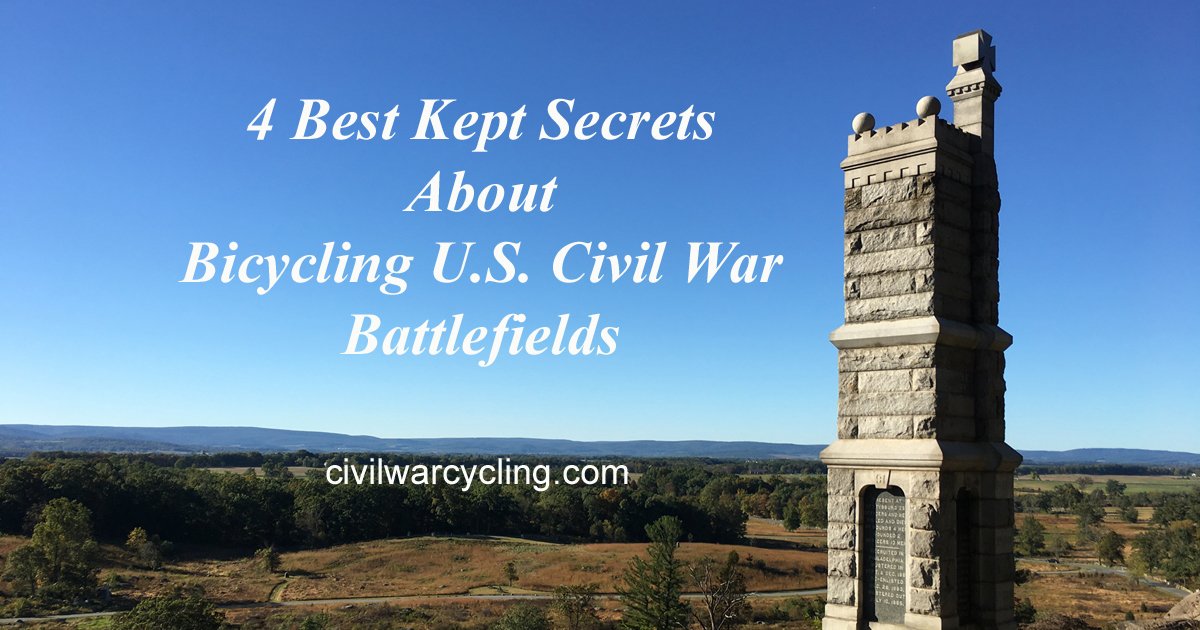Secrets About Bicycling Civil War Battlefields