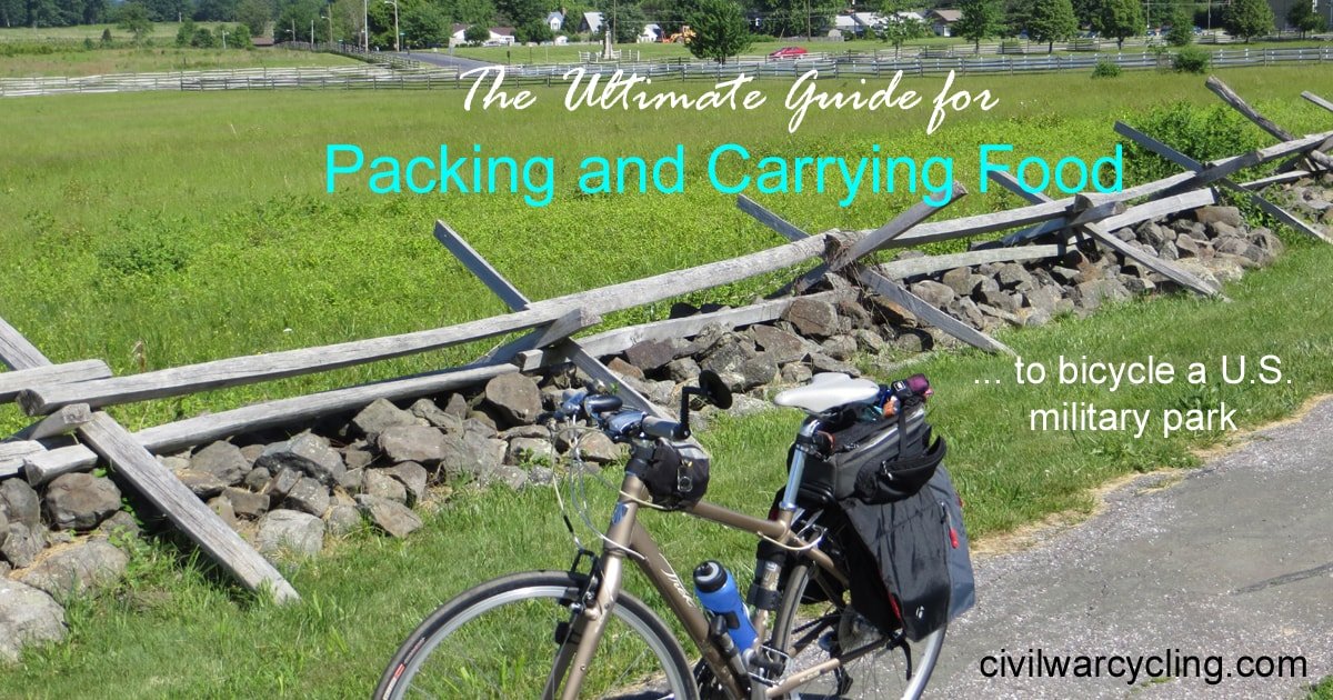 The Ultimate Guide for Packing and Carrying Food to Bicycle a U.S. Military Park