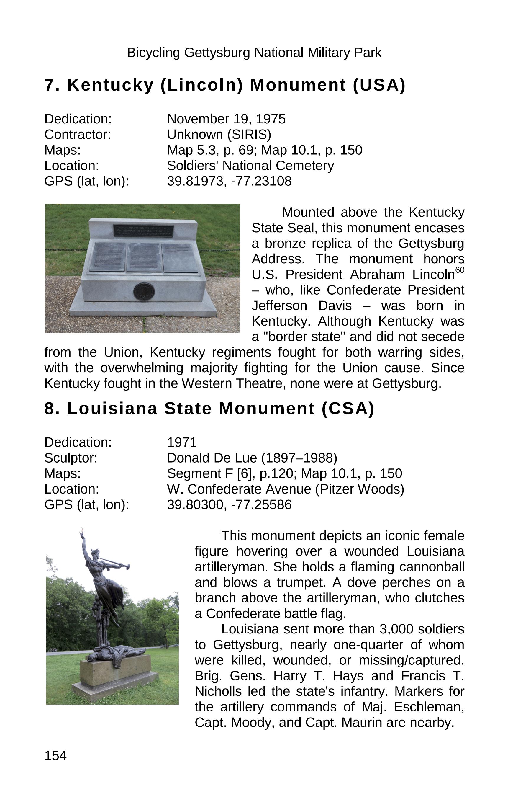 gettysburg state monuments sample 154