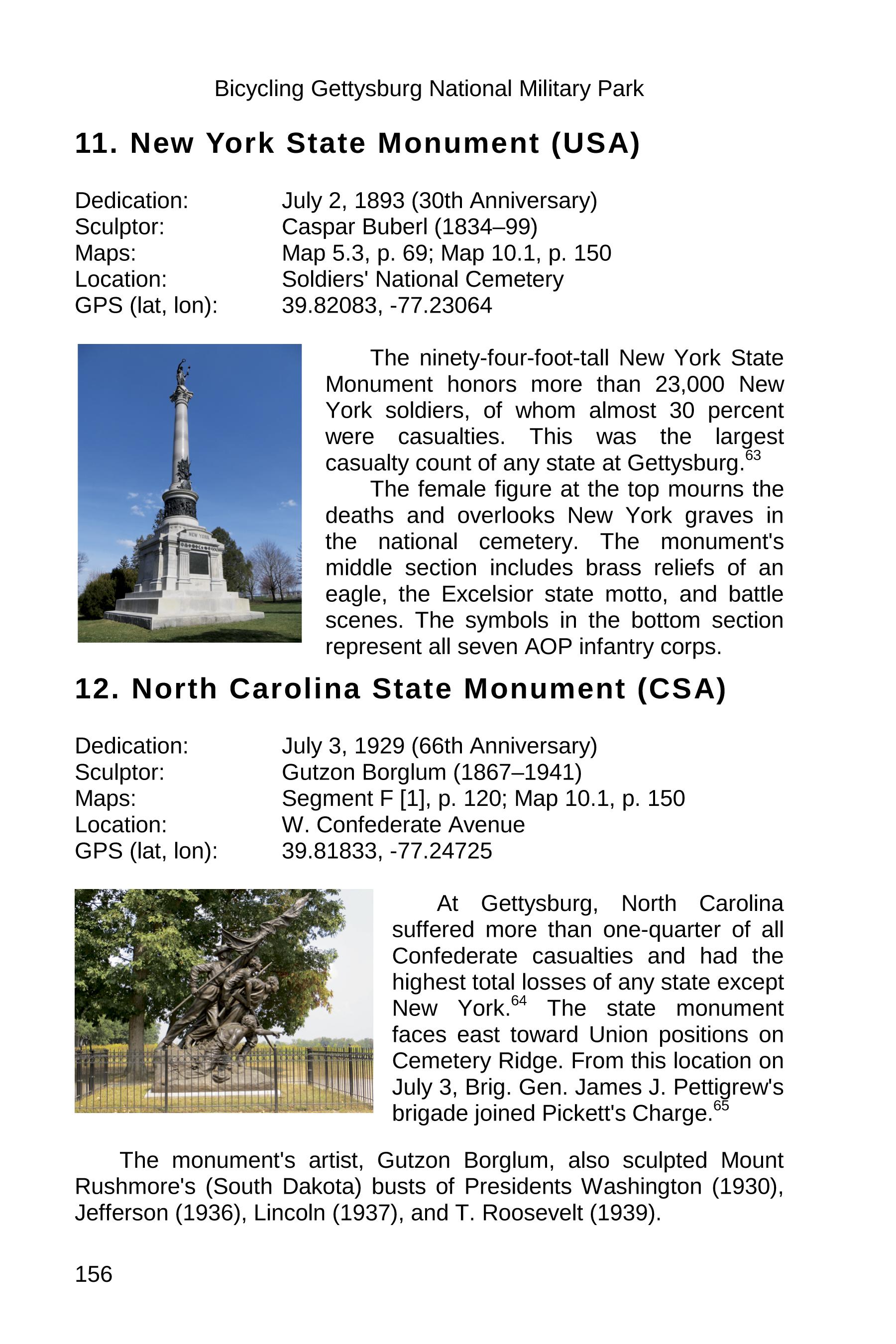 gettysburg state monuments sample 156