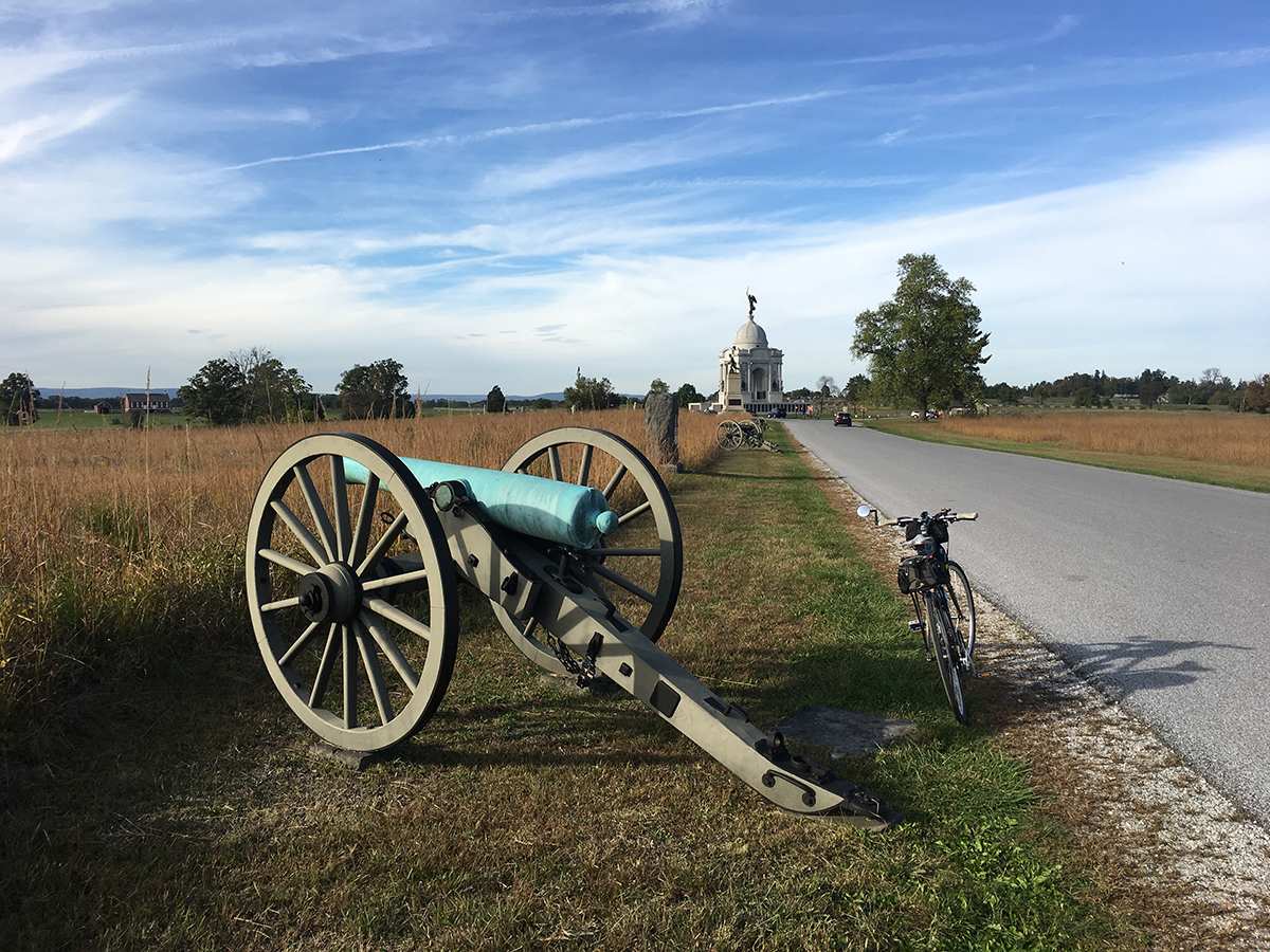 Biking the Gettysburg Battlefield—Not Just Any Map